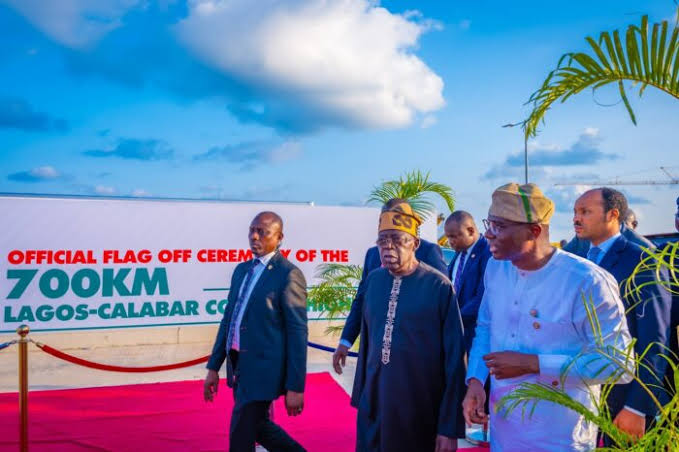 Tinubu Flags Off Lagos-Calabar Coastal Highway, Promises Economic Transformation.